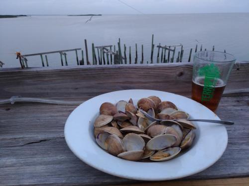 Clams, Beer and a View in Cedar Key